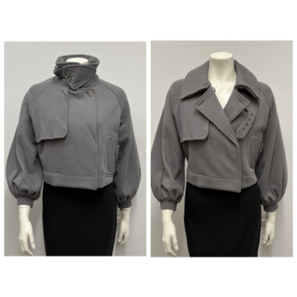 EMBE Jacket NWT $238 Gray‎ Very Cool & Artsy Size Medium M